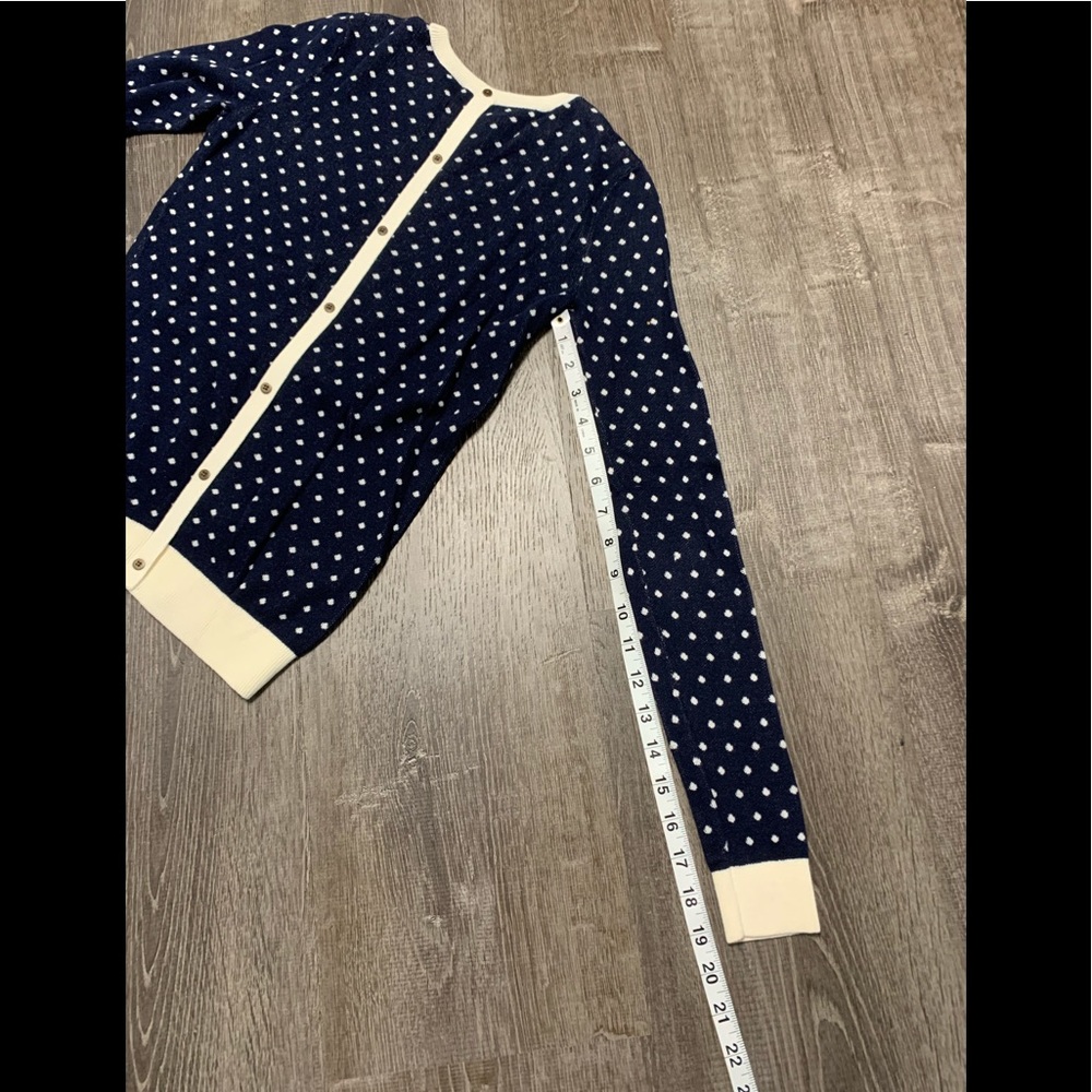 Tommy Hilfiger Blue & Cream Cotton Sweater-Sz XS. EUC! - Picture 7 of 14